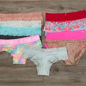 9 VS / VS Pink Assorted Panties